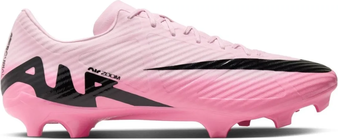 Nike Zoom Vapor 15 Academy FG/MG Voetbalschoenen DJ5631-601 - 42 - Roze/Zwart