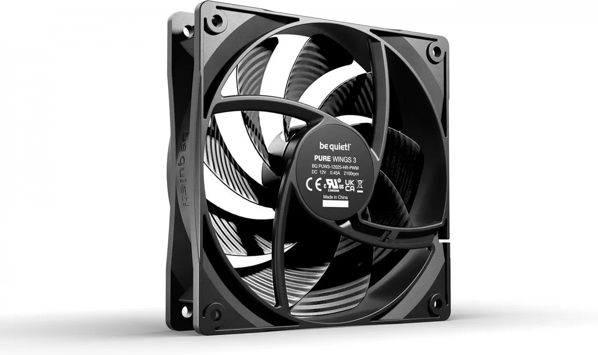 be quiet! Pure Wings 3 BL106 120mm Ventilator