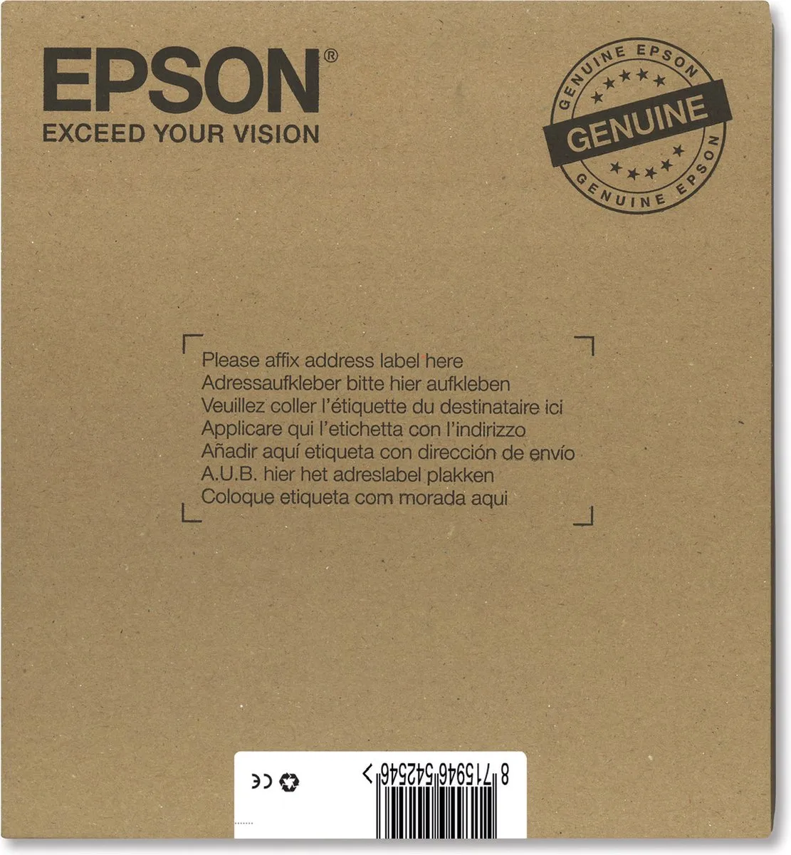 Epson C13T12954511 Inktcartridge - Multicolor