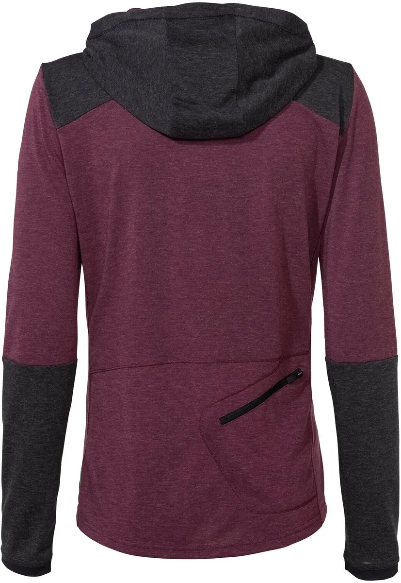Vaude Women's Tremalzo LS Shirt - Dames Fietsshirt 36 - Dusty Fern