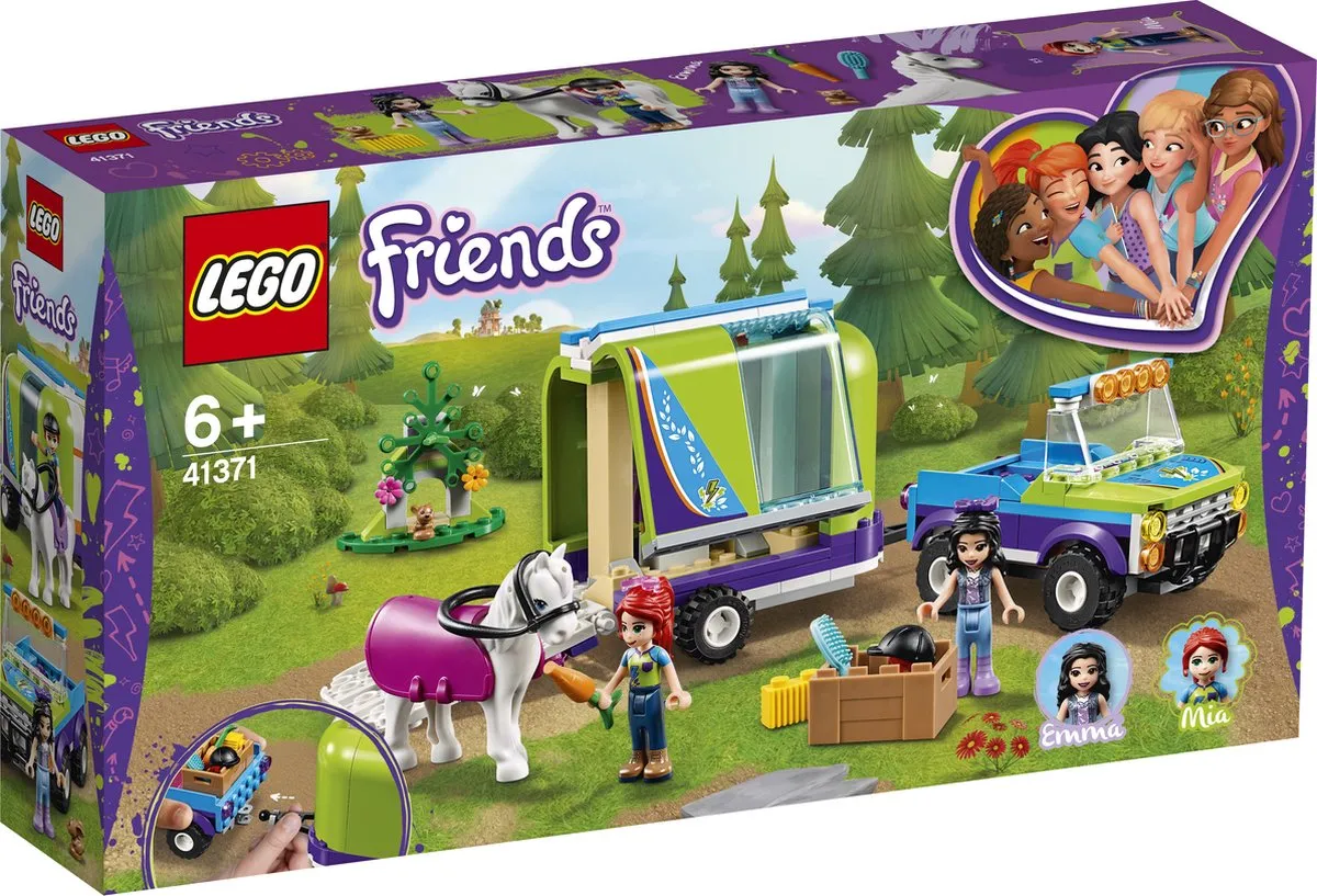LEGO Friends Mia's Paardentrailer 41371