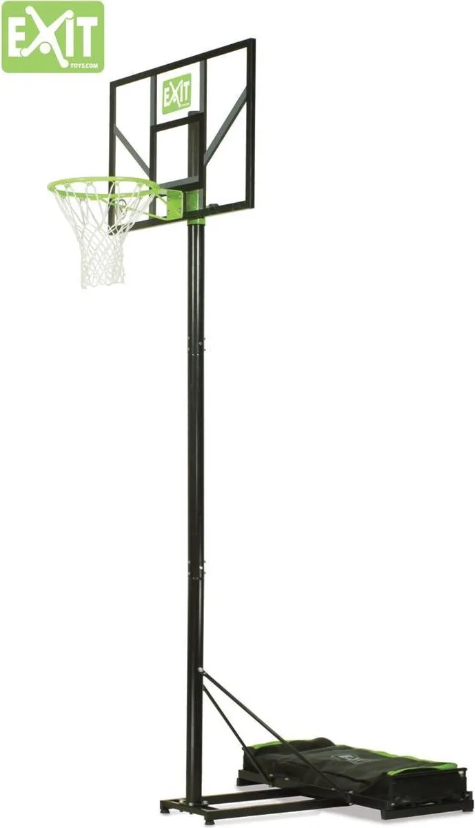 EXIT Comet Verplaatsbaar Basketbalbord Groen/Zwart