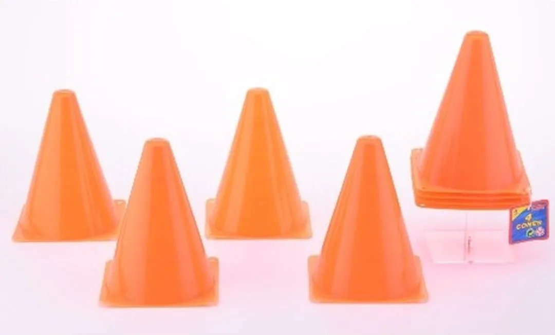 Johntoy Pionnen 36 Stuks - Oranje - 17cm