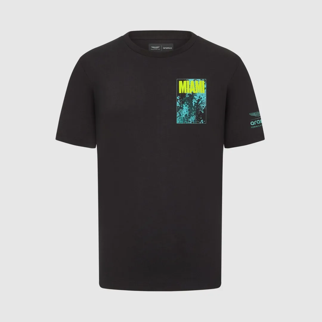 Aston Martin Racing Formule 1 Miami T-Shirt