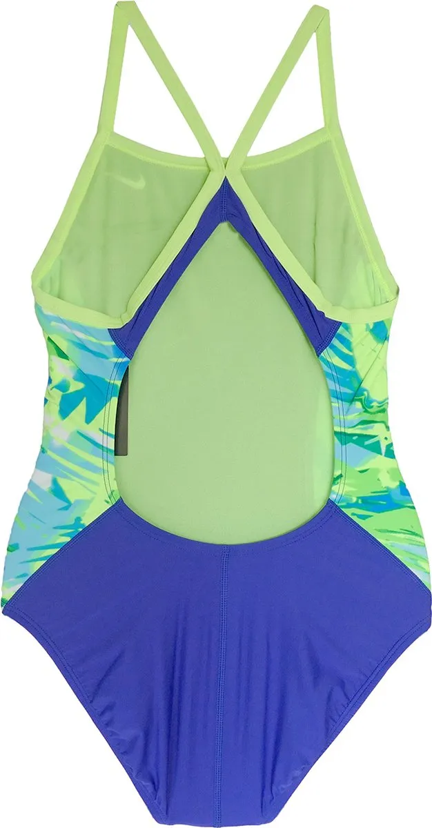 Nike Swim Lingerie Tank Badeanzug 42 - Electro Green