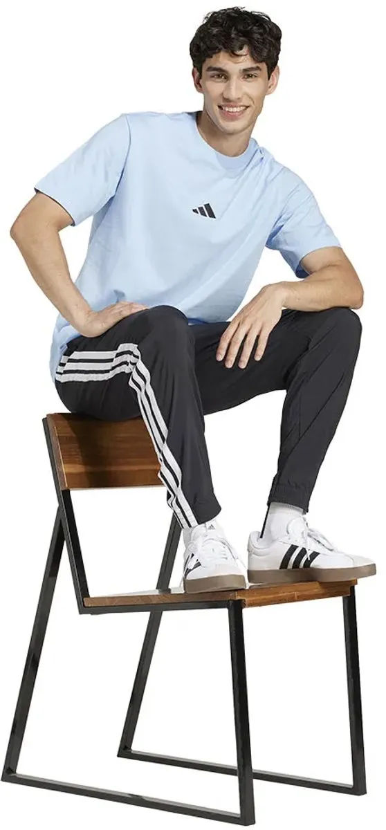 adidas Essentials 3 Stripes Woven Joggers - 2XL/Tall - Zwart