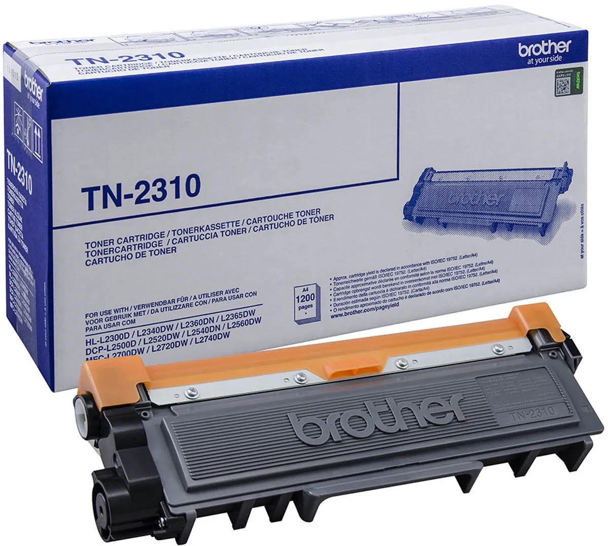 Brother TN-2310 Toner - Zwart