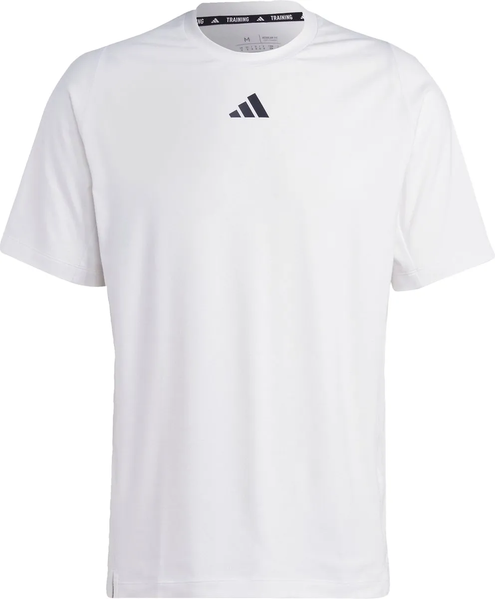 adidas Performance Train Icons 3 Bar Logo T-shirt IC5491 - Heren - Wit - S