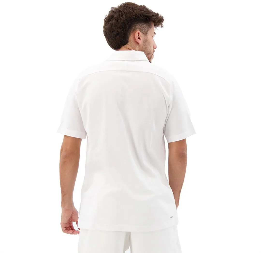 adidas Z.N.E. Premium Poloshirt IJ6136 - Heren M - Wit