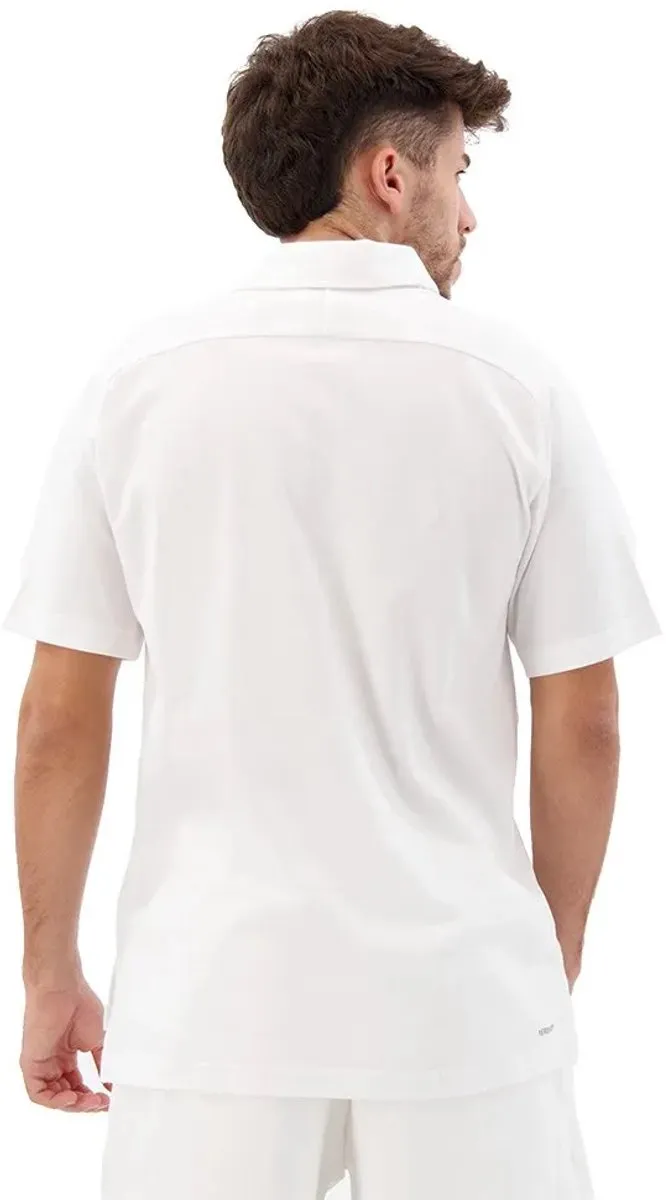 adidas Z.N.E. Premium Poloshirt IJ6136 - Heren M - Wit