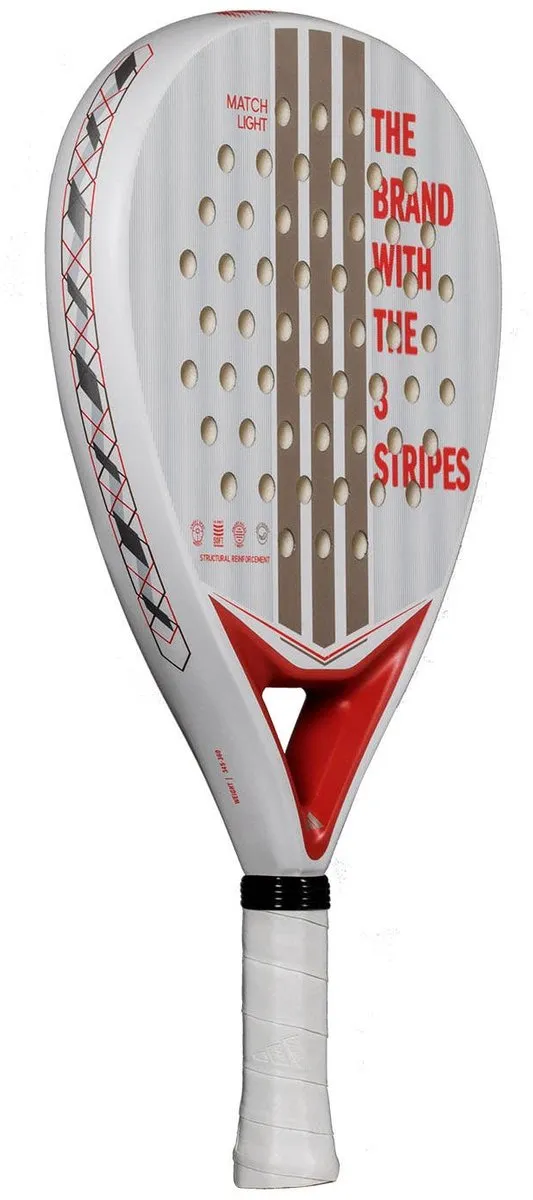 adidas Match Light 3.4 Padelracket L0 - Wit