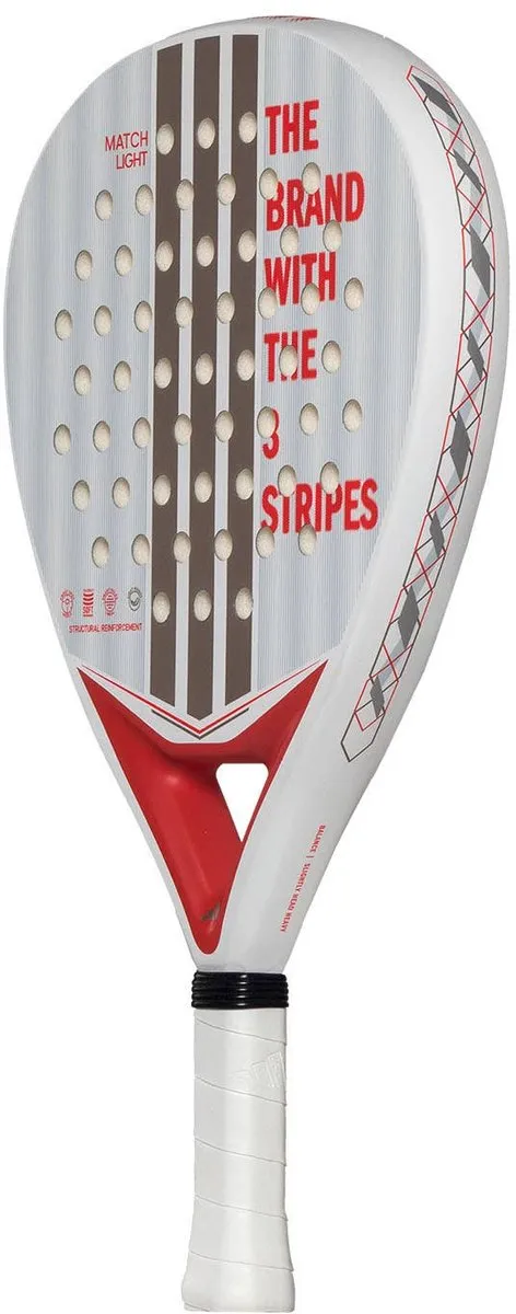 adidas Match Light 3.4 Padelracket L0 - Wit
