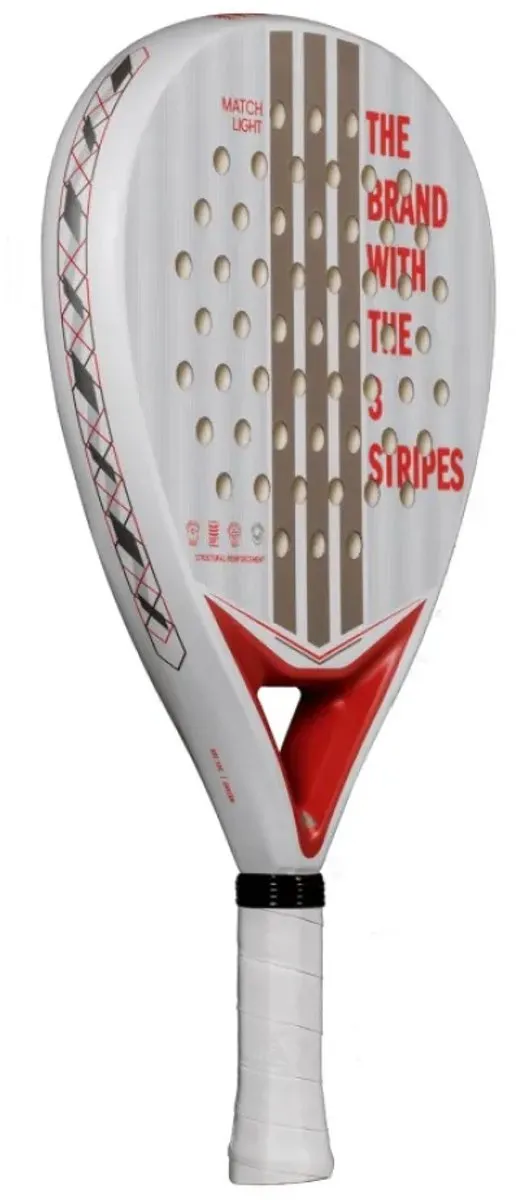adidas Match Light 3.4 Padelracket L0 - Wit