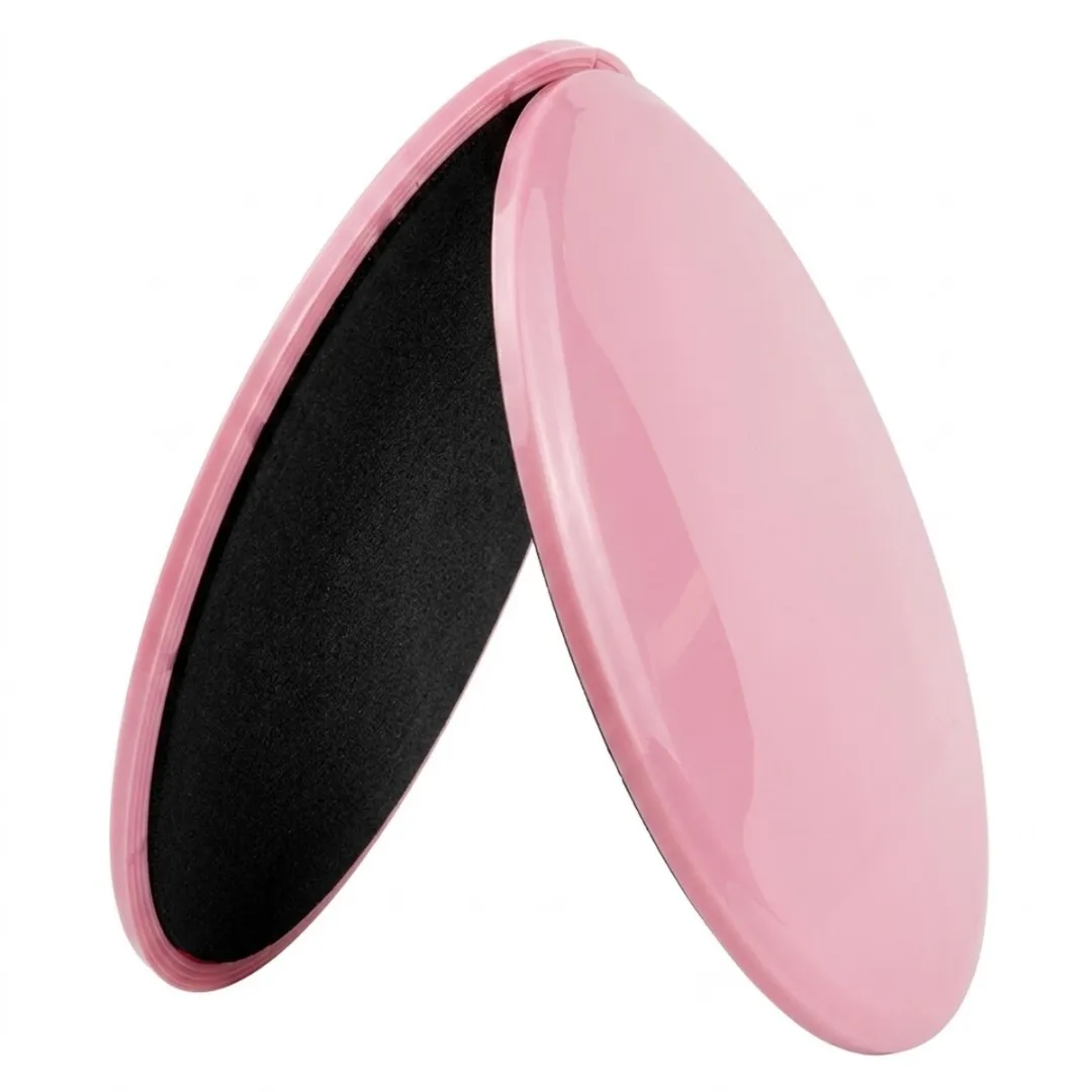 NUVEX Roze Fitness Glijschijven Set - 2 Stuks