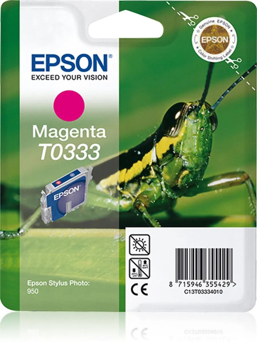 Epson T0333 Magenta Inktcartridge - 17ml