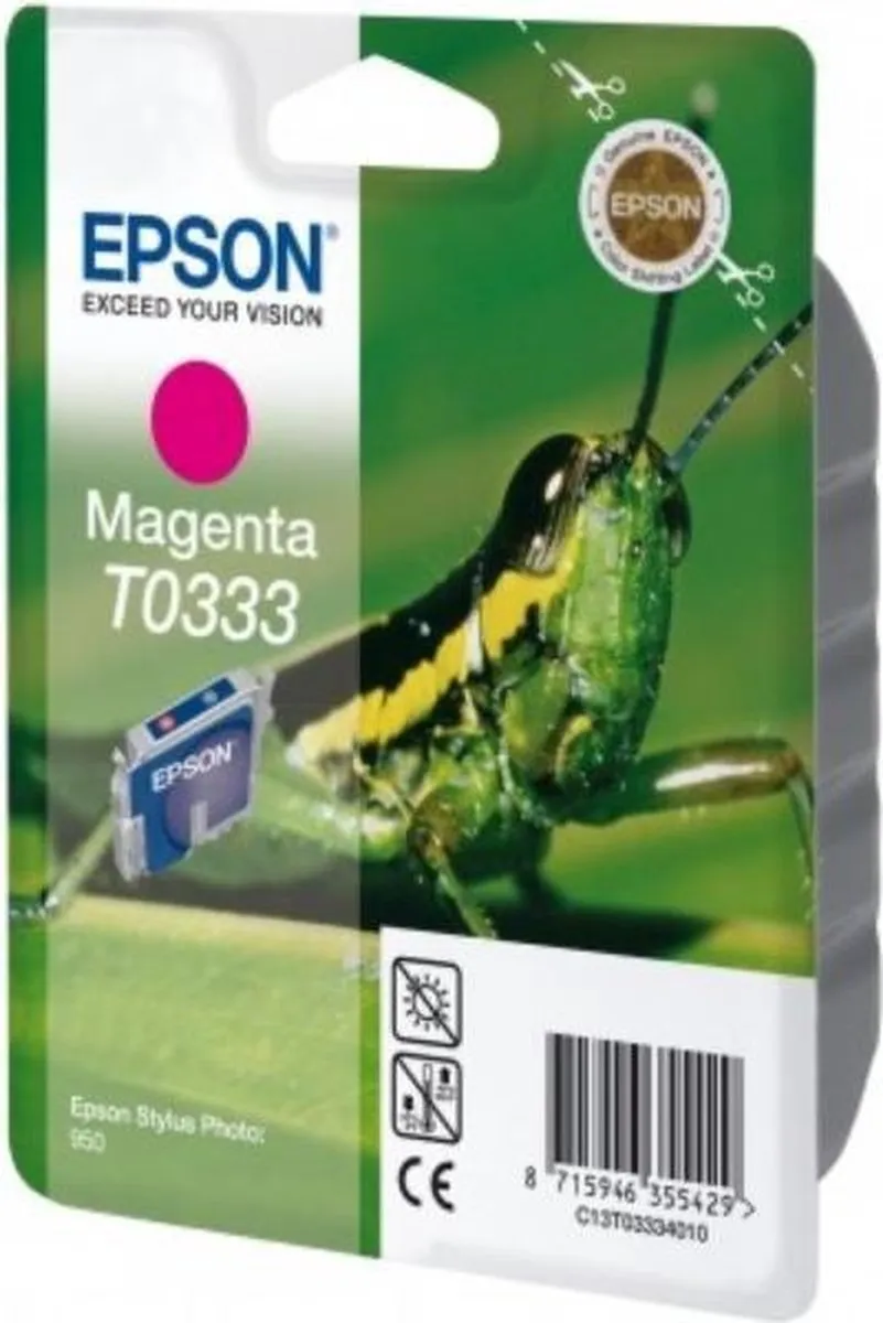 Epson T0333 Magenta Inktcartridge