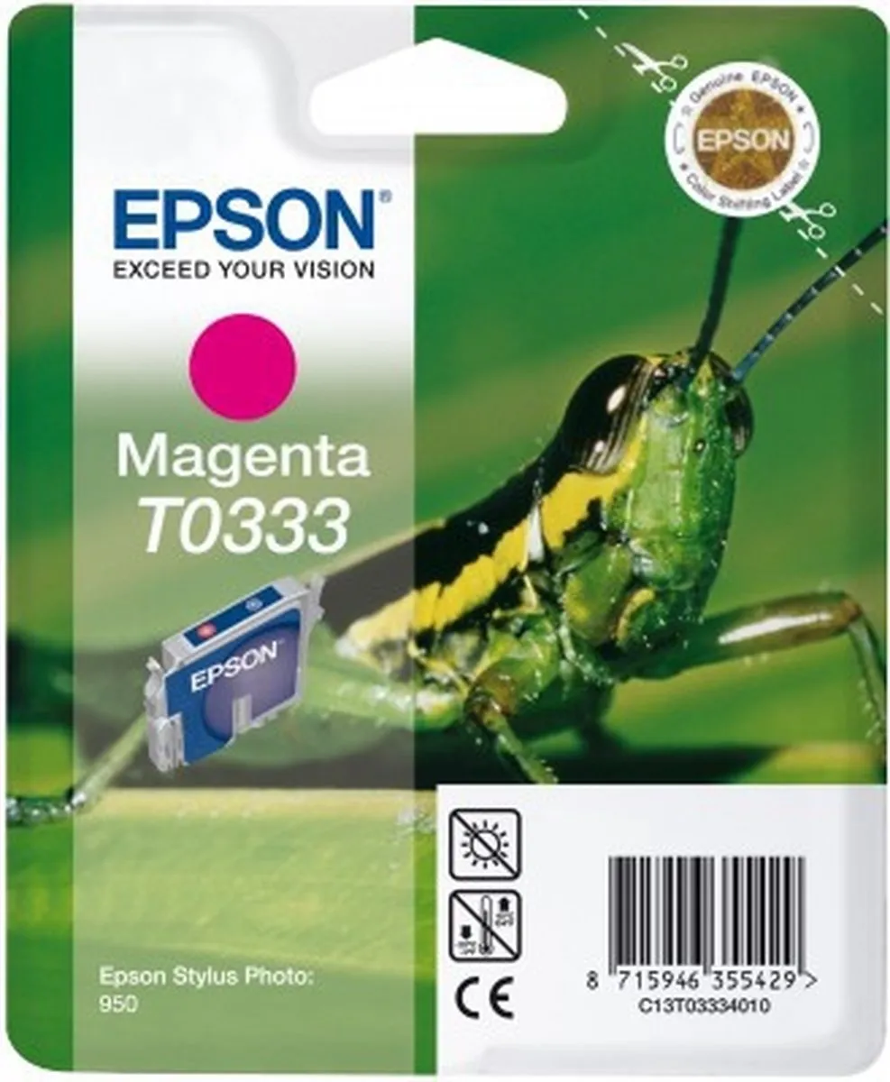 Epson T0333 Magenta Inktcartridge - 17ml