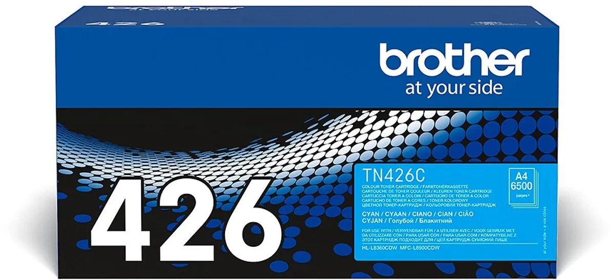 Brother TN-426C Cyan Tonercartridge - 6500 pagina's - afbeelding 6 van 6
