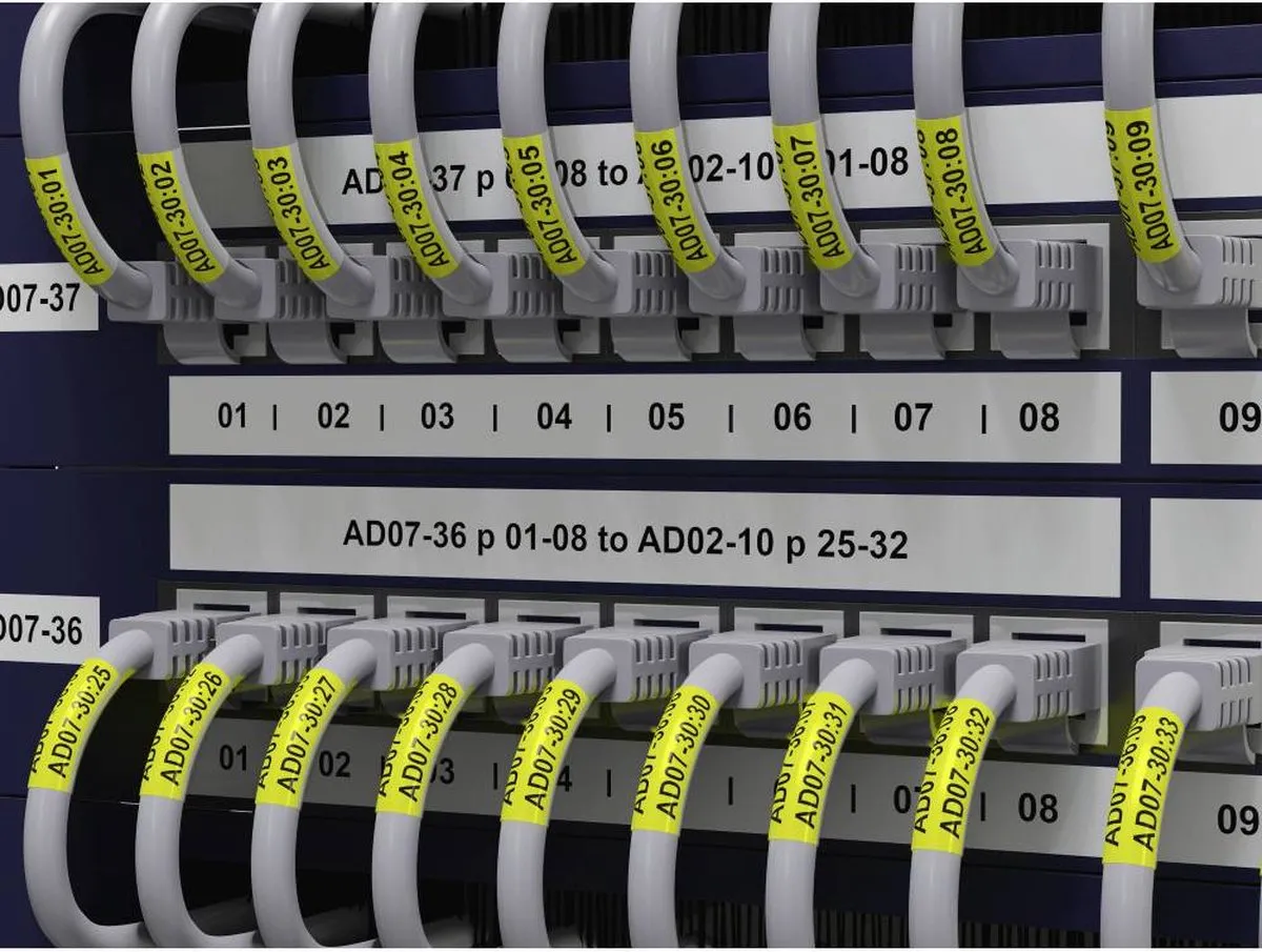 Brother TZ-S651 24mm Labelrol - 8ml - Zwart op geel