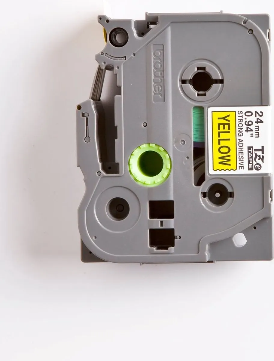 Brother TZ-S651 24mm Labelrol - 8ml - Zwart op geel