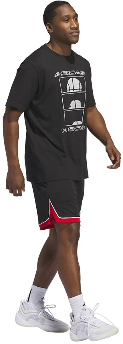Adidas Ball At Sunrise T-shirt - Zwart L