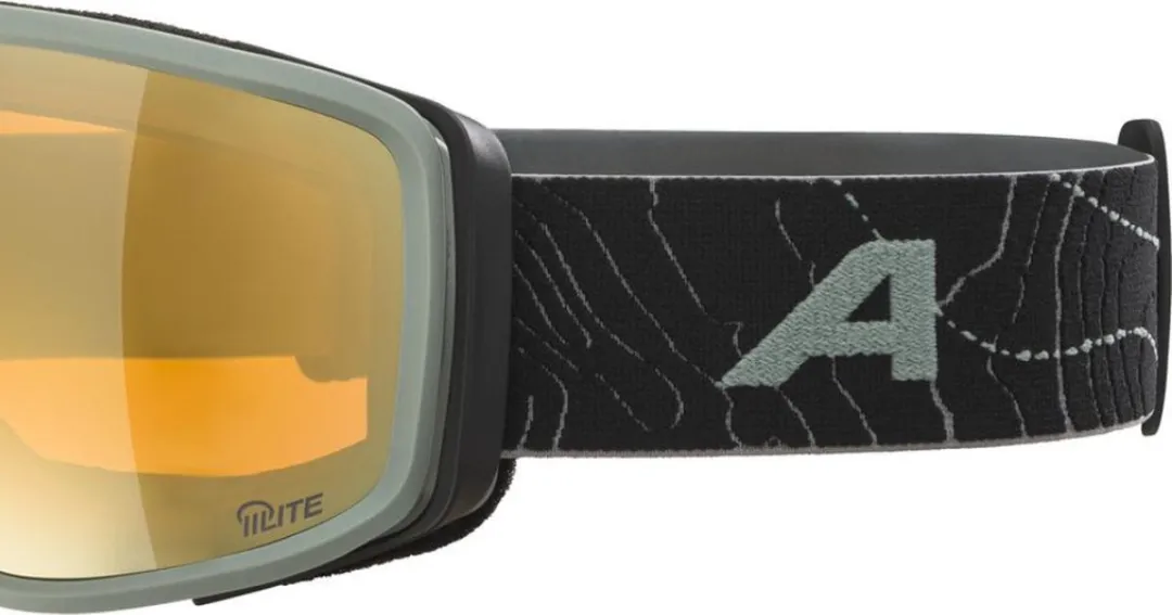 Alpina Bivio Q-LiteSkibril - Zwart Groen - Categorie 2