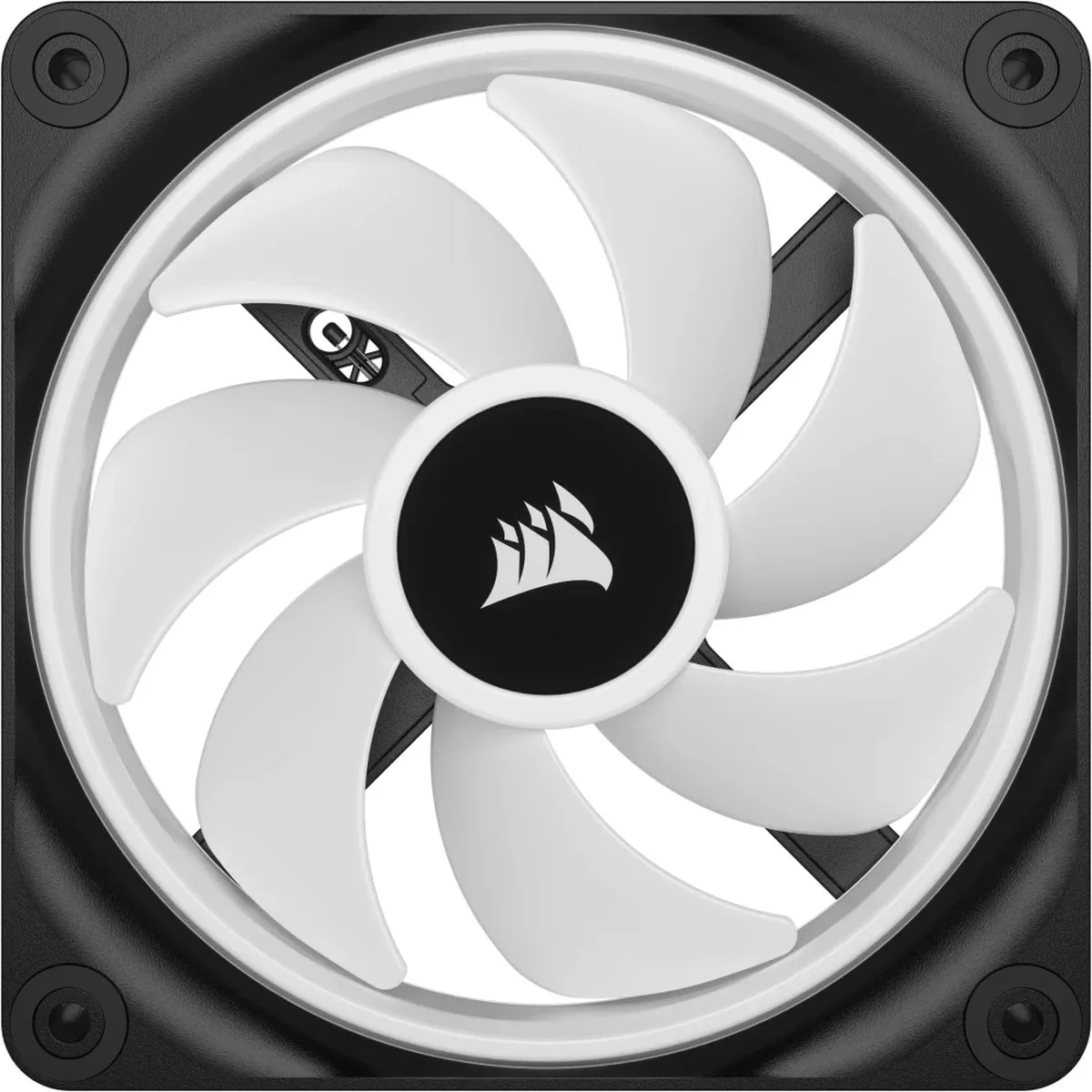 Corsair CO-9051001-WW 12cm Ventilator - Zwart/Wit