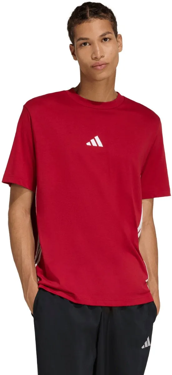 adidas Essentials 3 Stripes T-shirt Heren