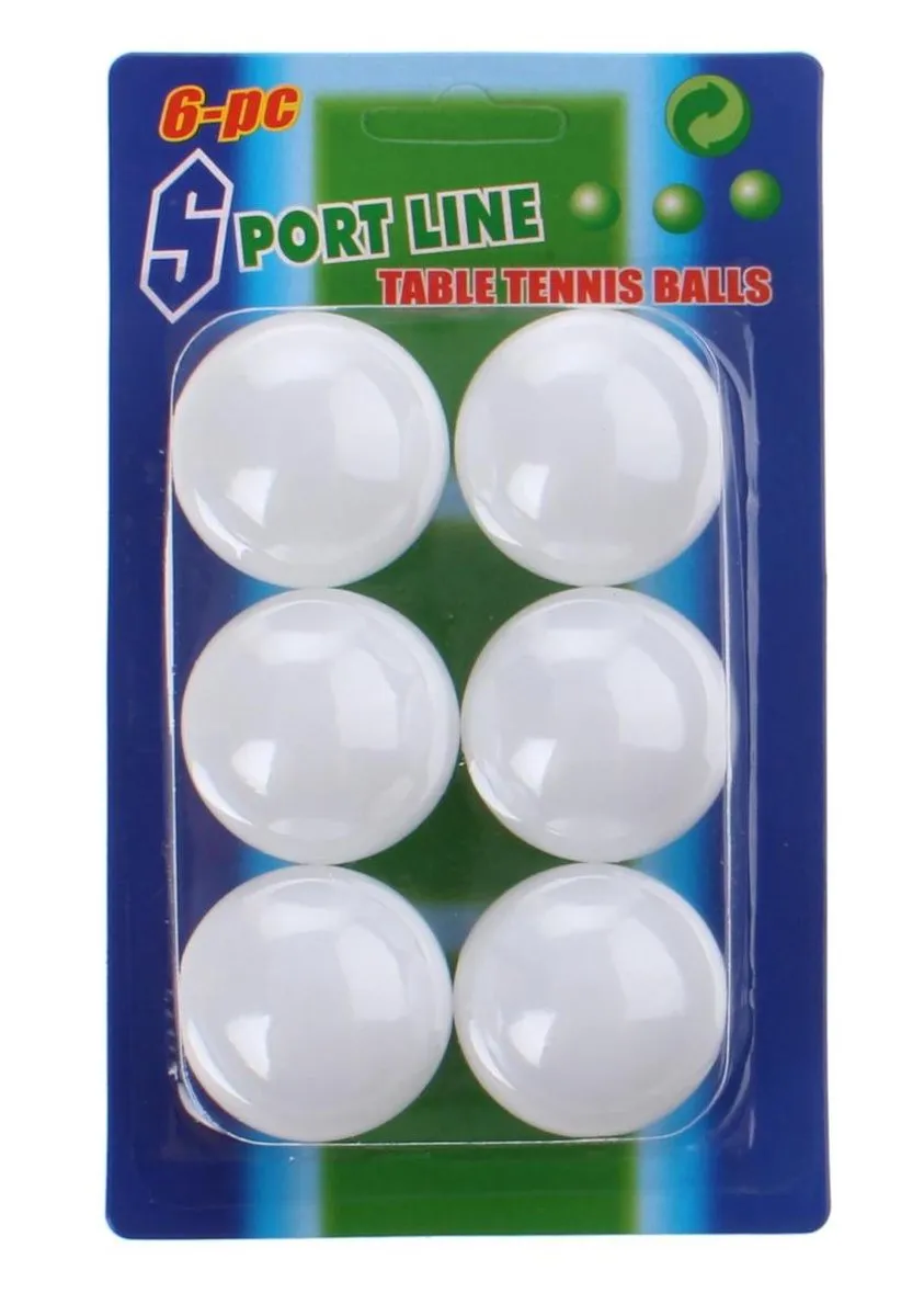 Jonotoys Tafeltennisballen 40mm - 6 Stuks
