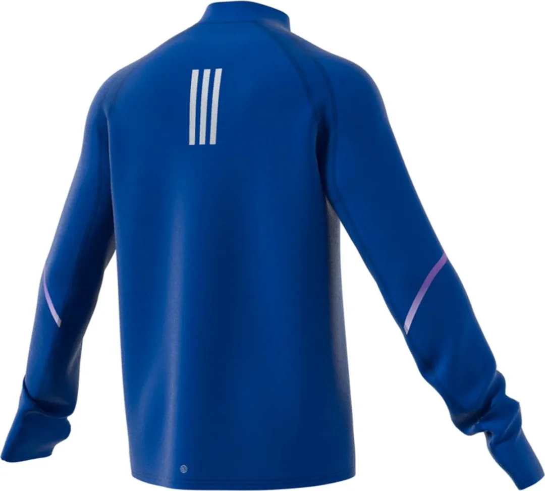 Adidas Fast Half Zip Top HK5641 - Heren - Royal Blauw - XL - afbeelding 6 van 6