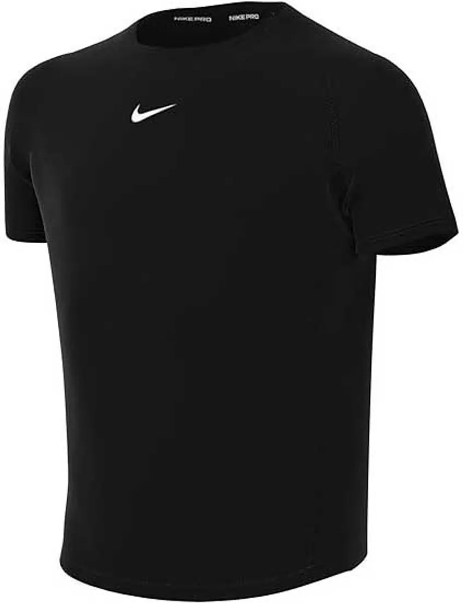Nike Dri-FIT Shirt FJ6858-010 - Maat 152 - Zwart - afbeelding 6 van 6