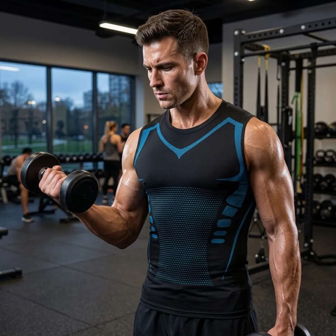 NUVEX Compressie Sportshirt Heren XL - 3 Stuks