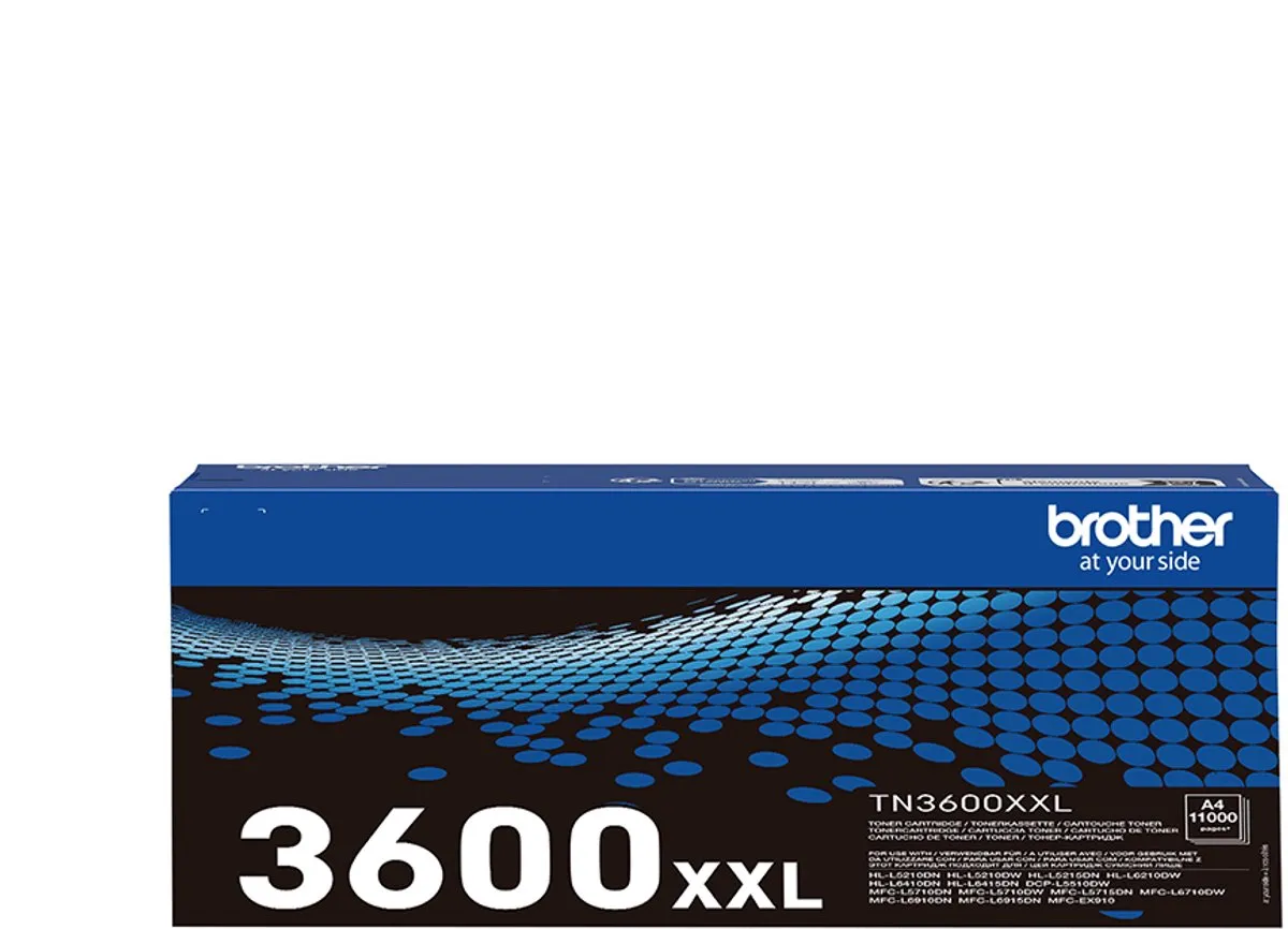 Brother TN-3600XXL Tonercartridge - 11.000 Pagina's - Zwart