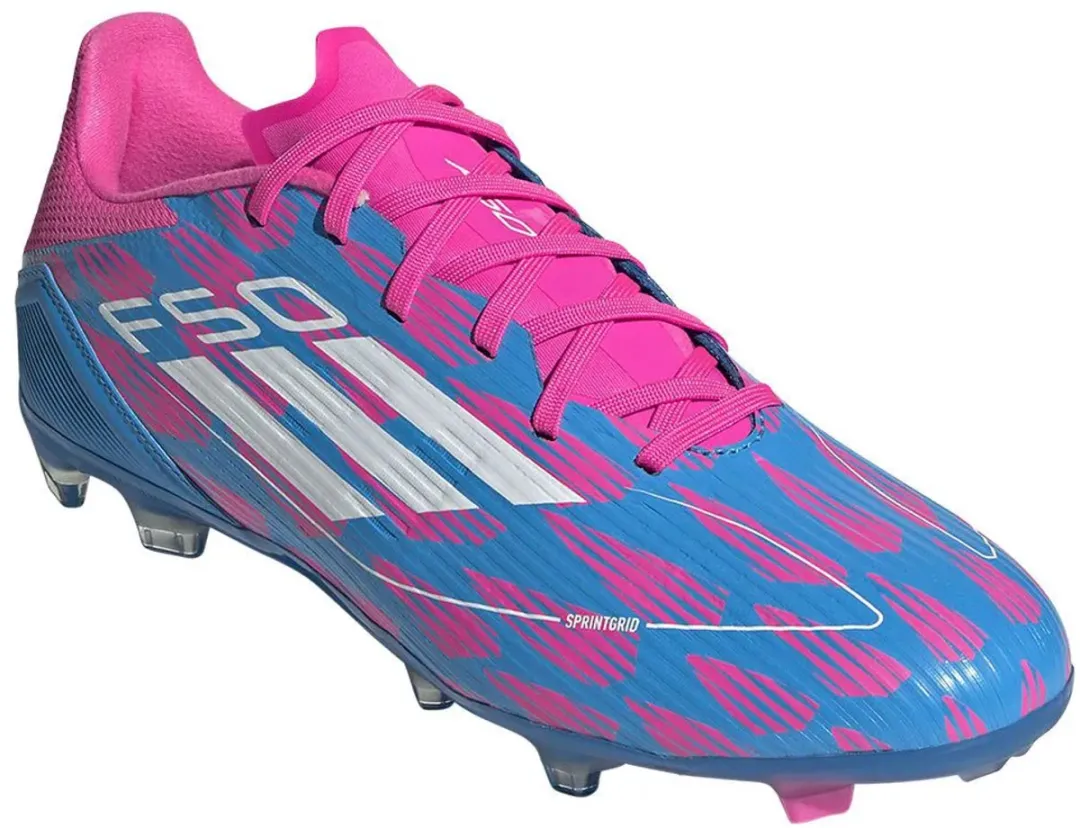 adidas F50 League FG Voetbalschoenen 44 2/3 - Blauw
