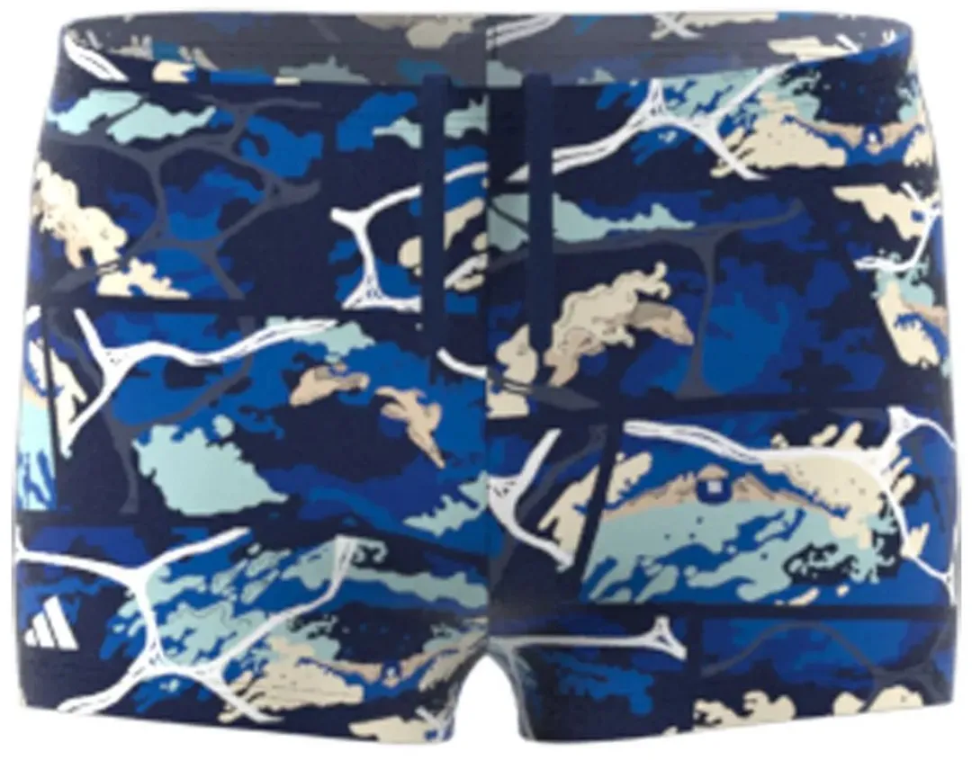Adidas Graphic Zwemboxer 5-6 jaar - Donkerblauw