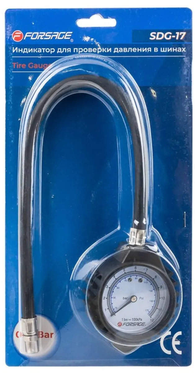 Forsage Bandenmanometer 0-12 Bar