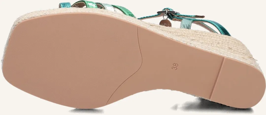 Mexx Noemi Pakina Sandalen - Groen - Maat 38