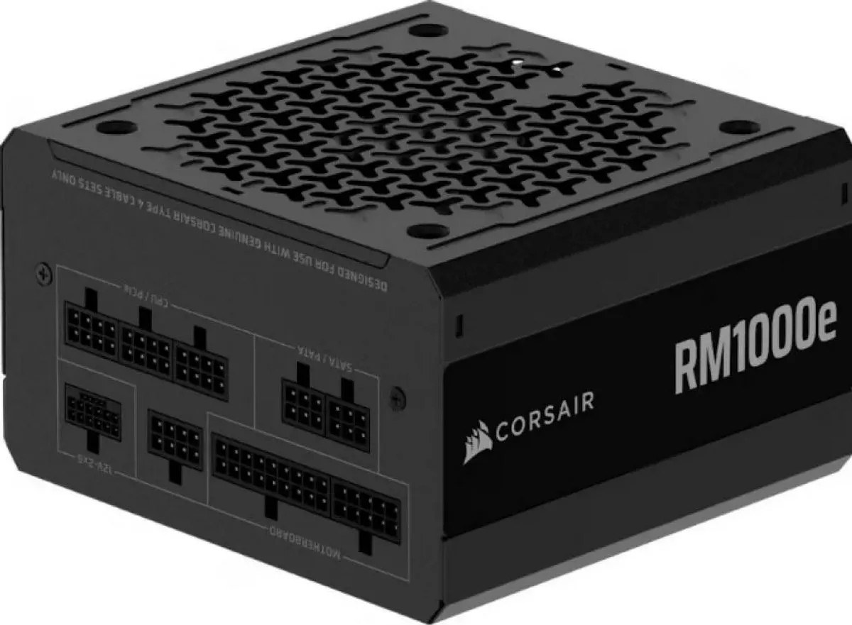 Corsair 4000D RS ARGB + RM1000e Bundel - 1000W - 3 Ventilatoren - Zwart