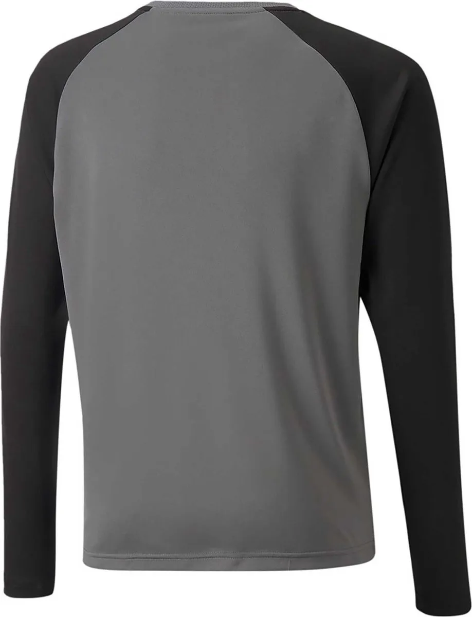 PUMA Teampacer Keepershirt Lange Mouw Kinderen 164 - Grijs/Zwart