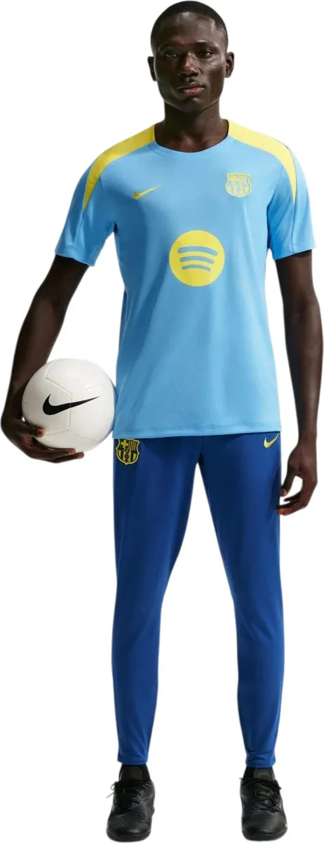 Nike FC Barcelona Strike Trainingsbroek HM6618-431 - XL - Blauw/Geel