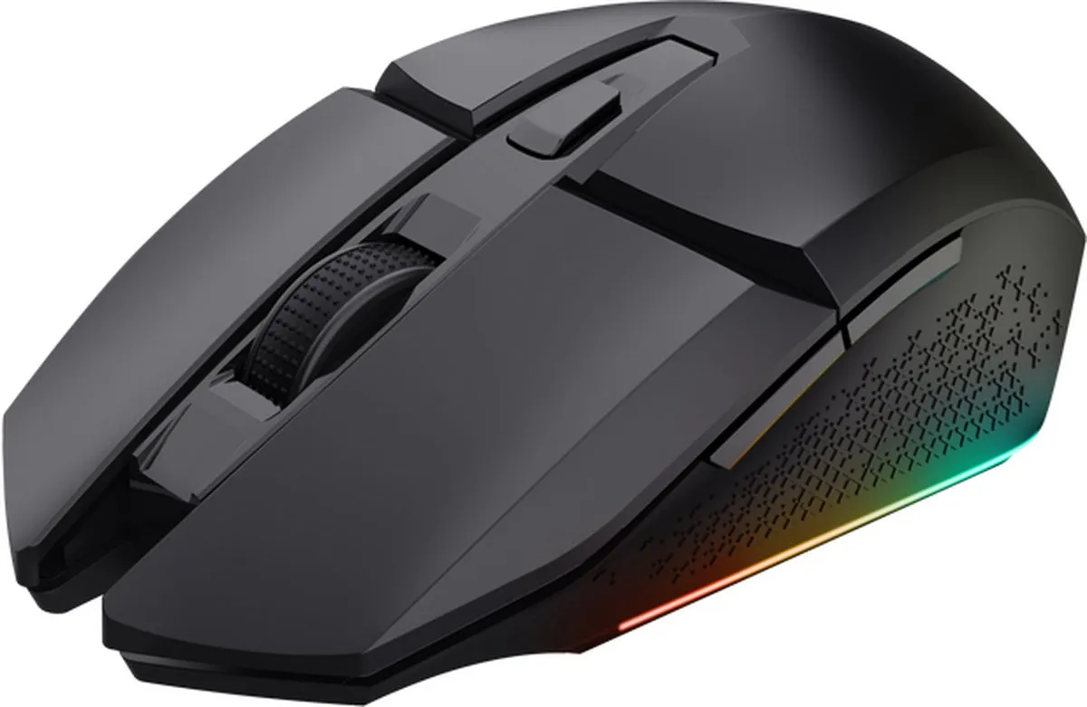 Trust GXT 110 Felox Draadloze Gaming Muis 4800DPI - Zwart - afbeelding 6 van 6