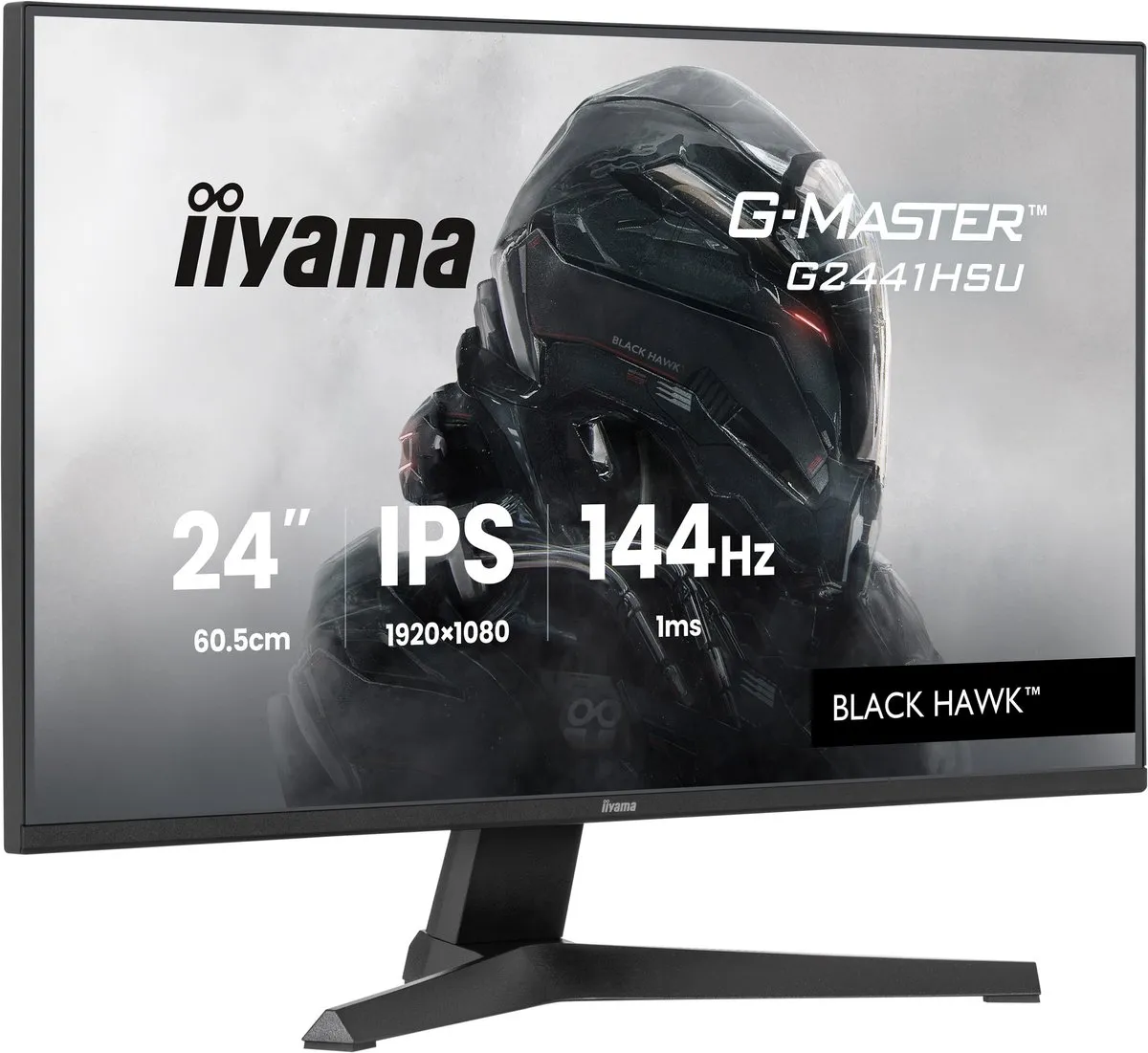 iiyama G-Master G2441HSU-B1 Monitor 24" - Full HD IPS 144Hz - Zwart