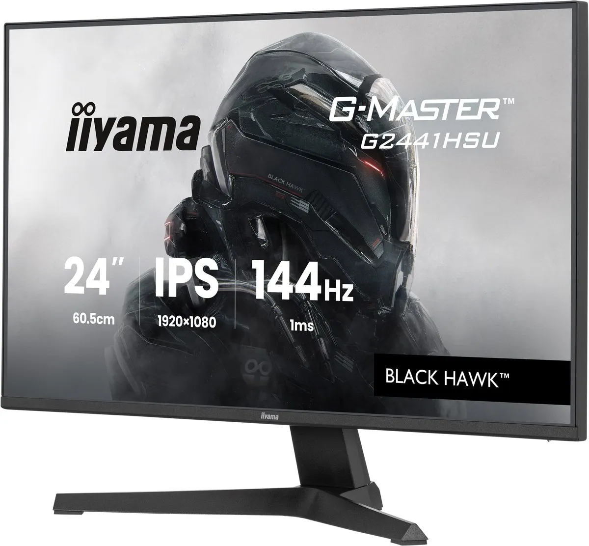 iiyama G-Master G2441HSU-B1 Monitor 24" - Full HD IPS 144Hz - Zwart