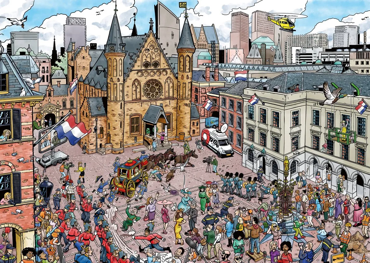 Ravensburger Cities of the World Den Haag Legpuzzel 1000 Stuks - MPN 120018025