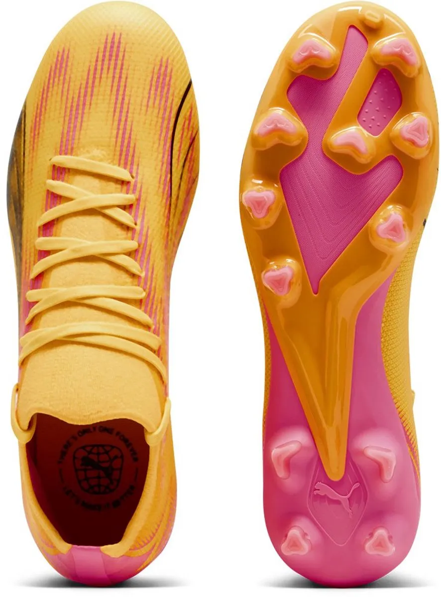 PUMA Ultra Match FG/AG Voetbalschoenen - Oranje - EU 37