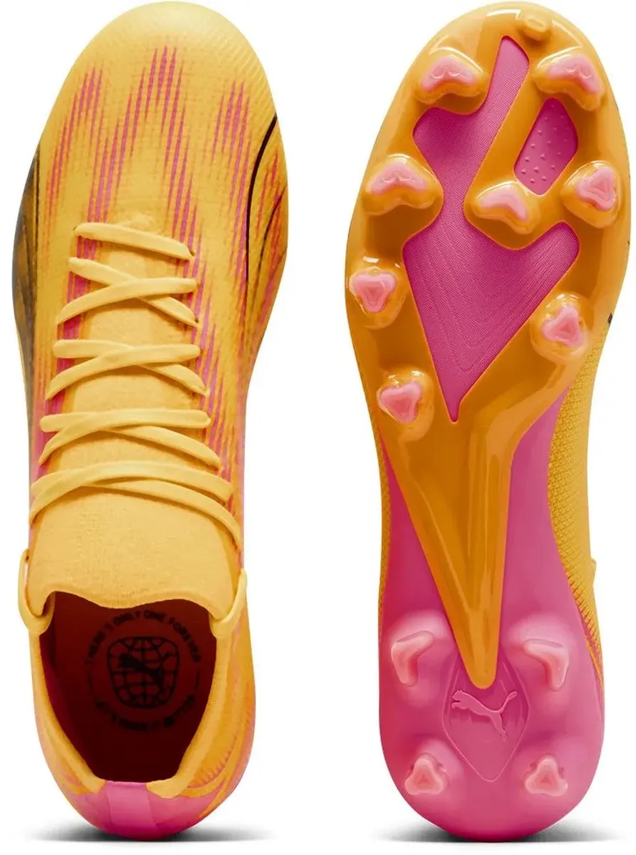 PUMA Ultra Match FG/AG Voetbalschoenen - Oranje - EU 37