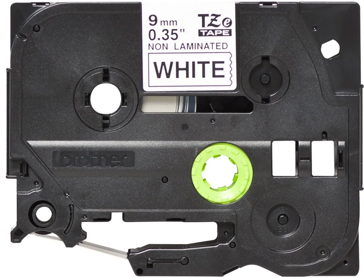 Brother TZ-N221 Etikettenband 9mm - Zwart