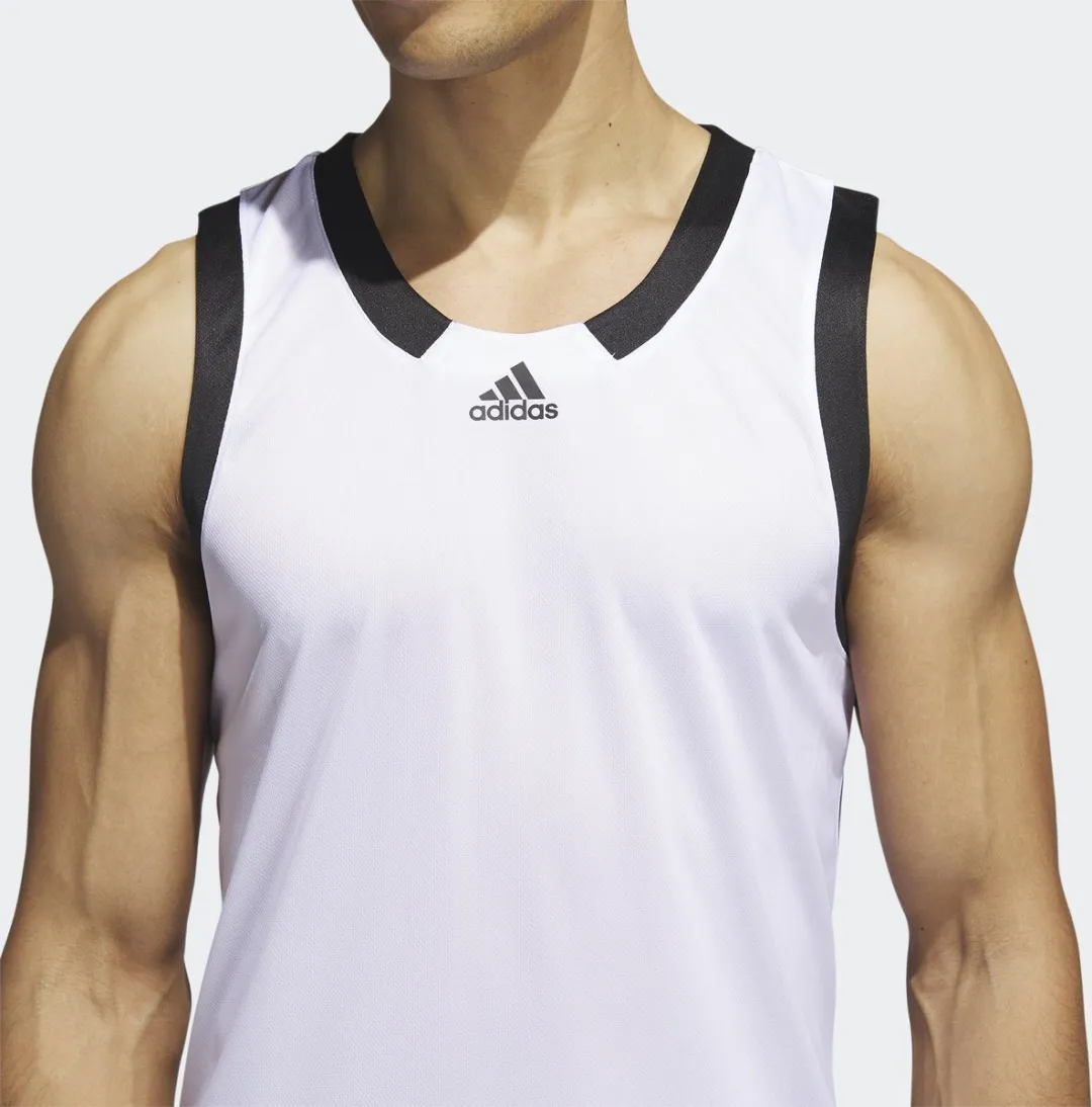 adidas Performance Icon Squad Tanktop Heren - Wit S