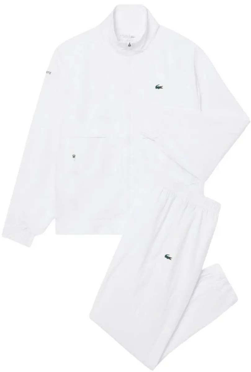 Lacoste Novak Djokovic Jogger-Set Wit - XL