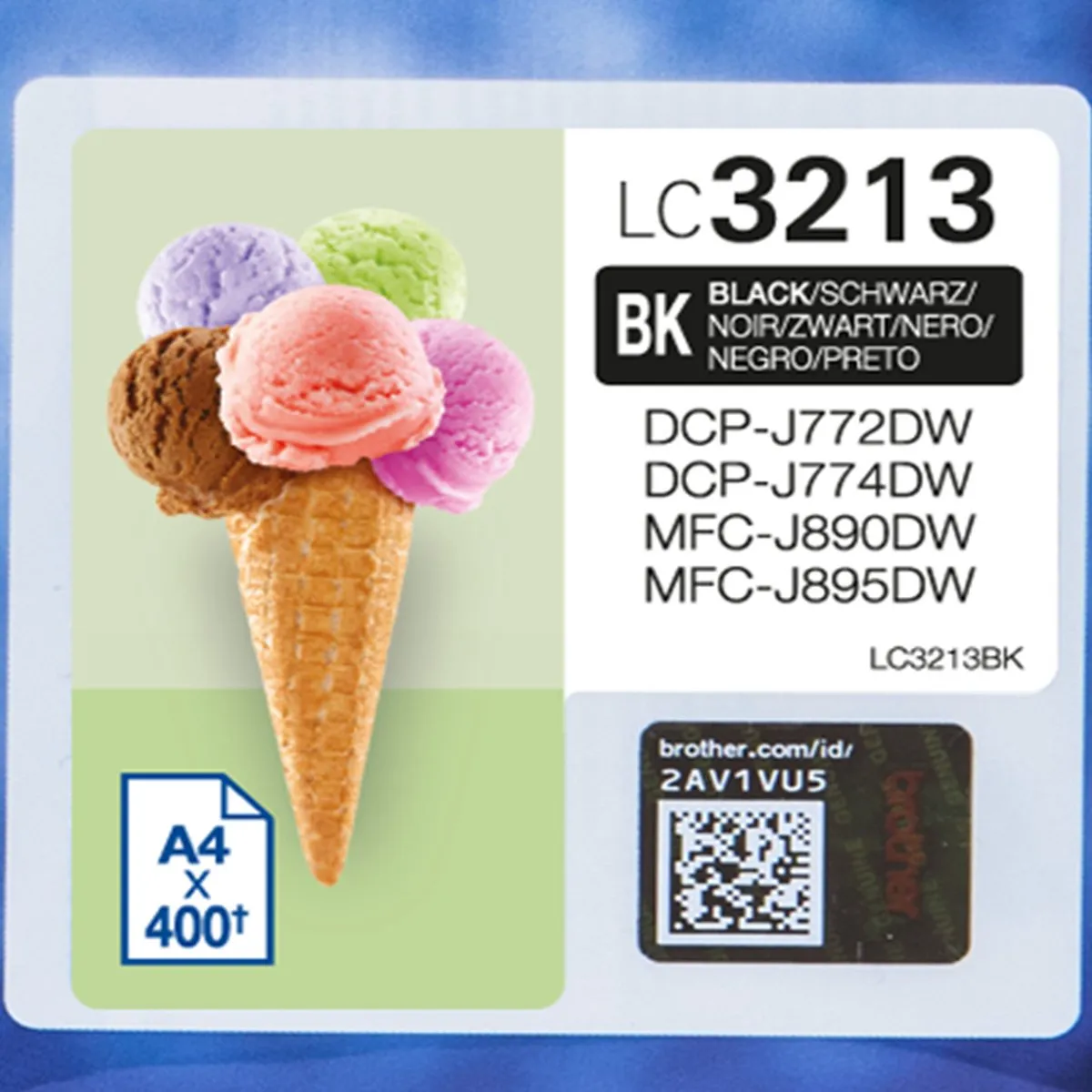 Brother LC-3213BK Inktcartridge Zwart - XL